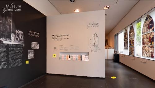 Bildschirmfoto vom 360-Grad-Rundgang im Museum Schnütgen. Quelle: Redaktionsbüro Dank/Bolz