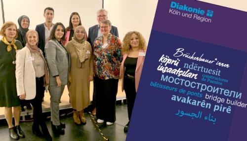 Brückenbauer und Brückenbauerinnen. Foto: Claudia Lautner, Diakonie Köln