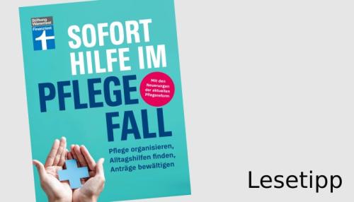 Buchcover, Sofort-Pflegefall / Stiftung Warentest