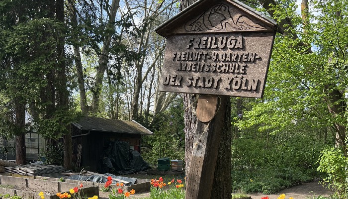 Die Städtische Freiluft- und Gartenarbeitsschule (Freiluga) steht für Naturverbundenheit – und das schon seit hundert Jahren. Foto: Susanne Neumann